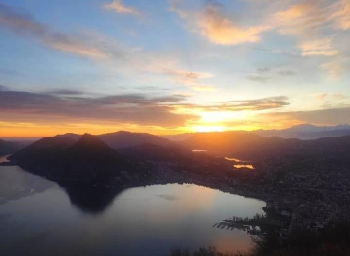 La Perla Di Bre' Daire Lugano Dış mekan fotoğraf